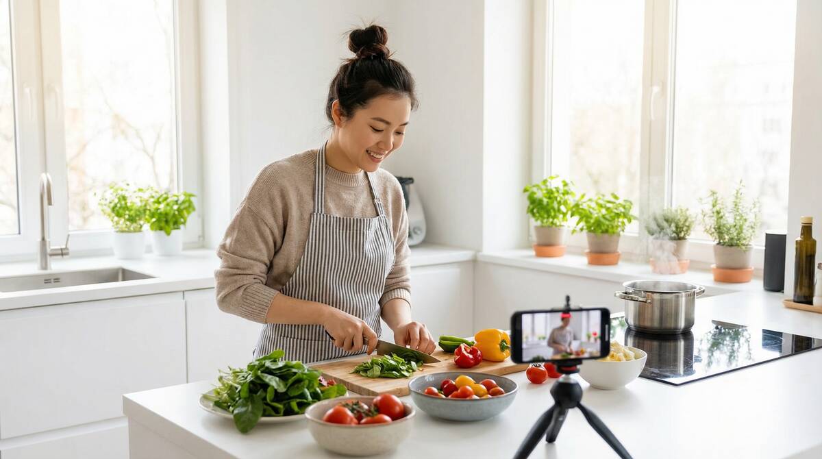 国产自拍美食视频